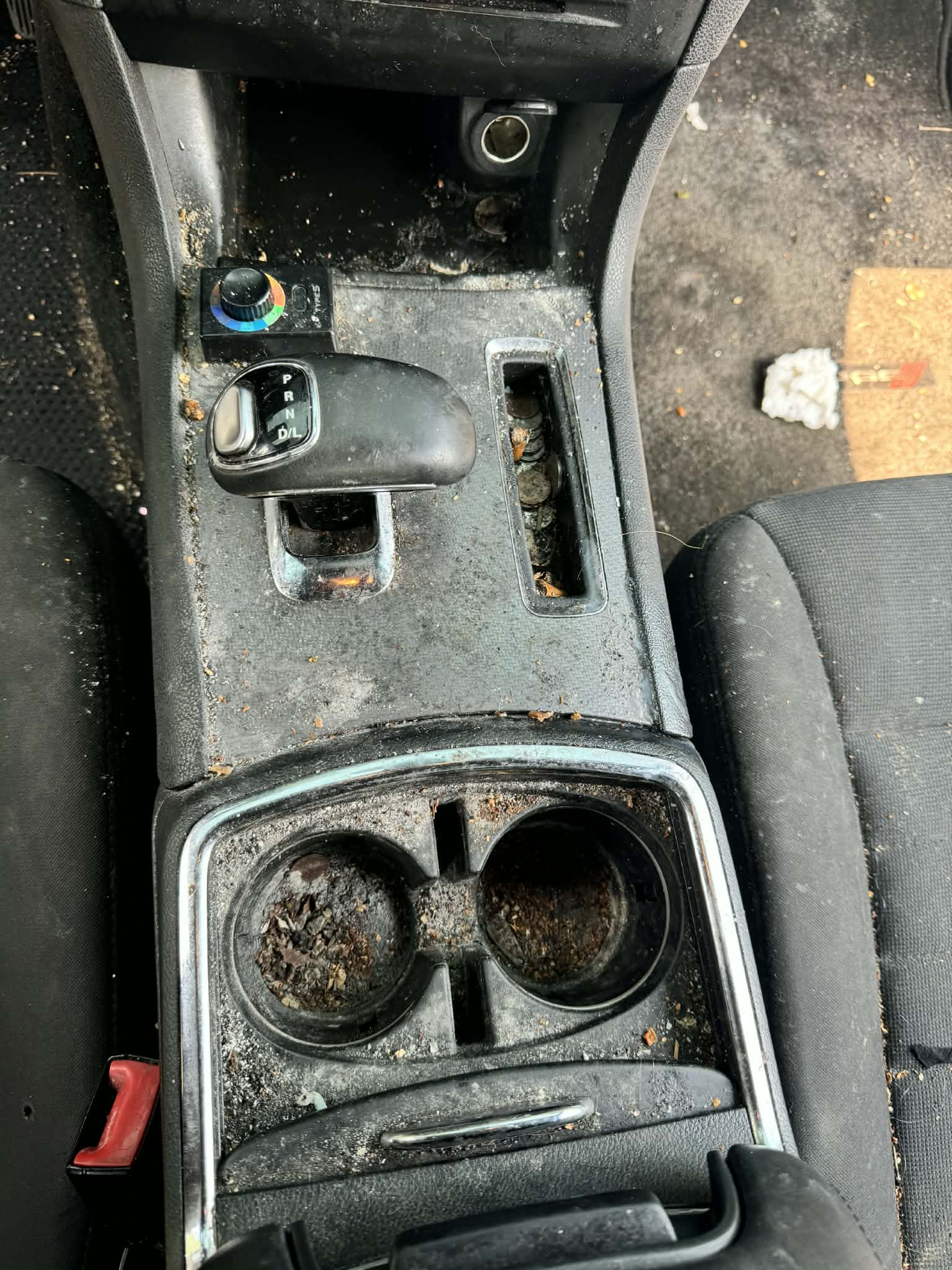Dodge console before