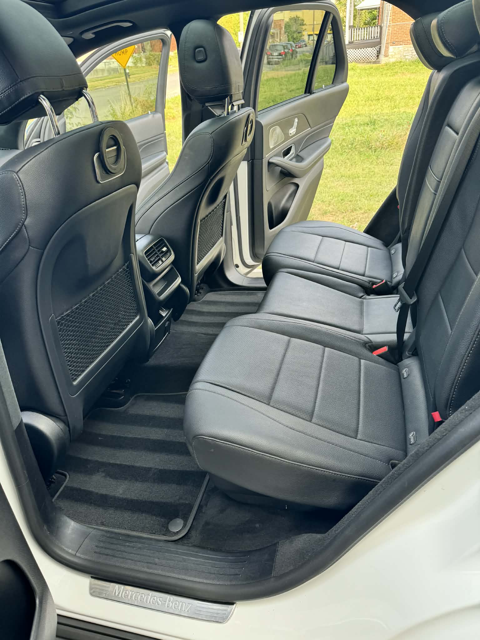 Mercedes-Benz rear interior