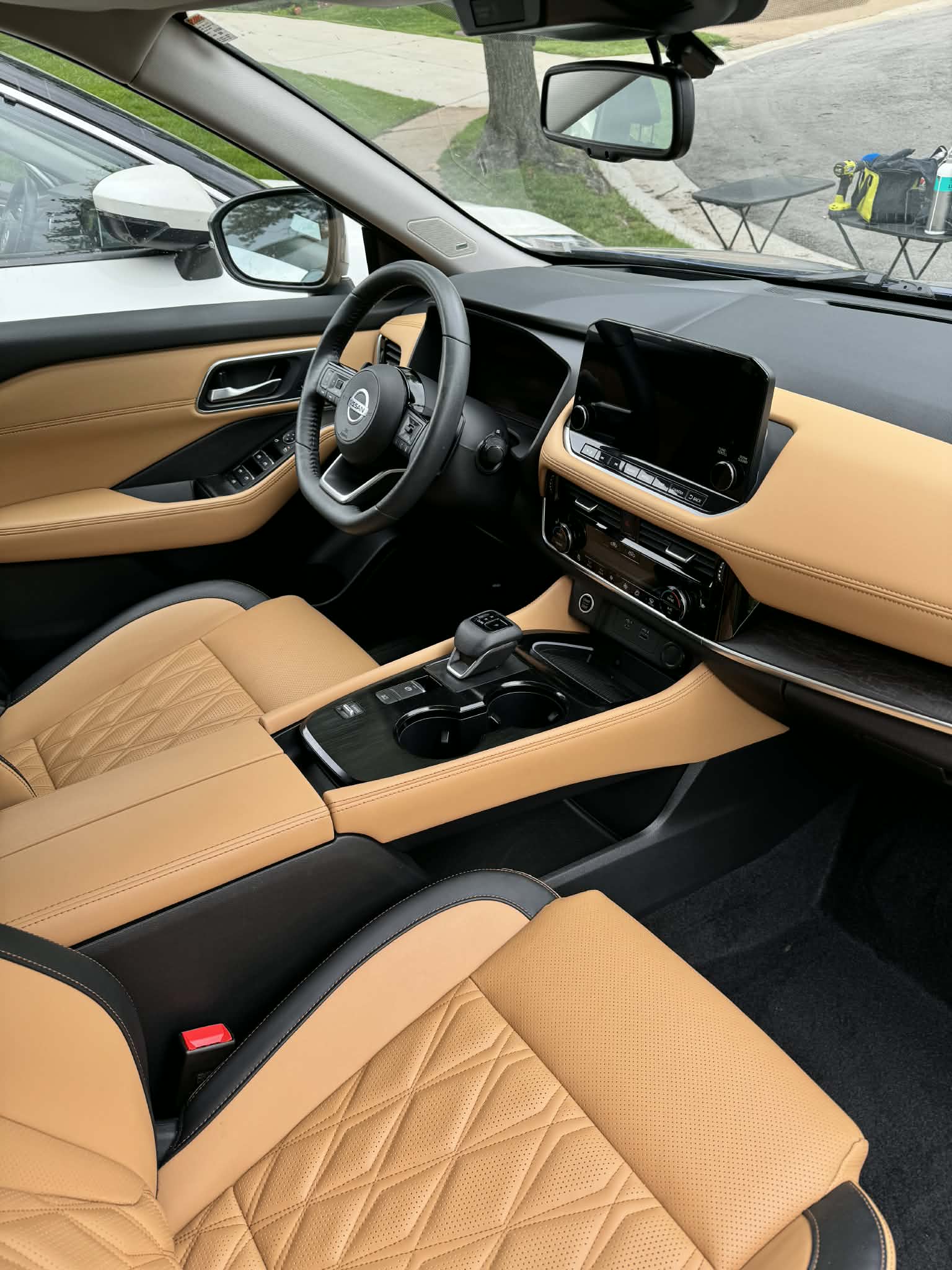 Nissan interior detail