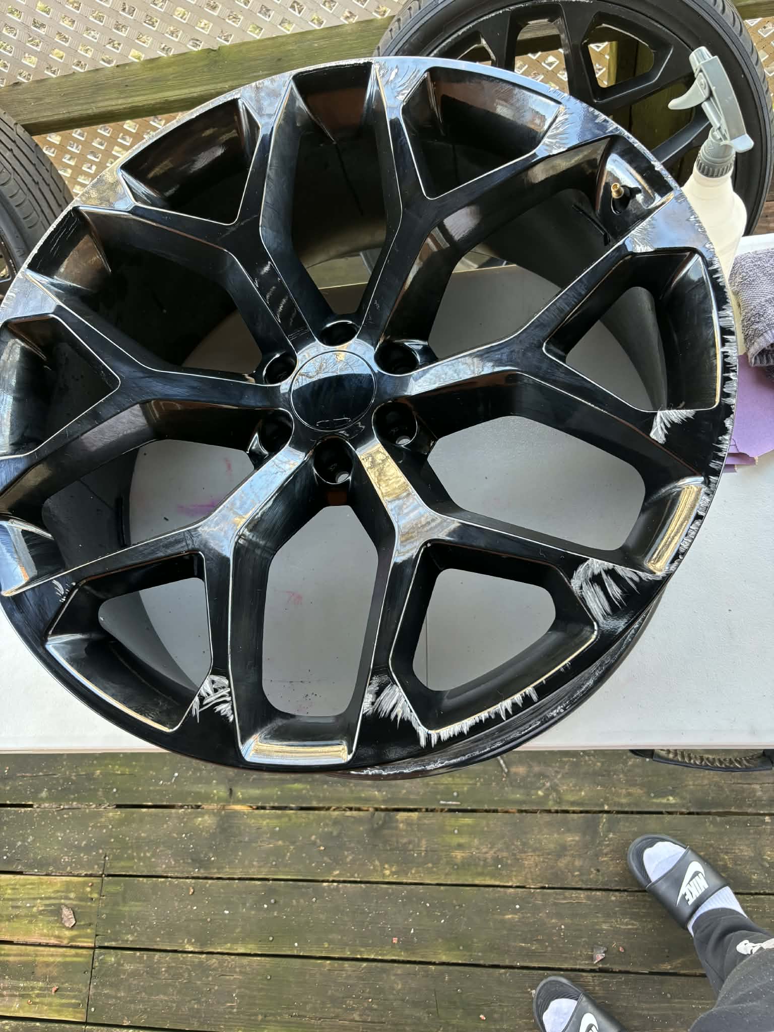 Rim before correction